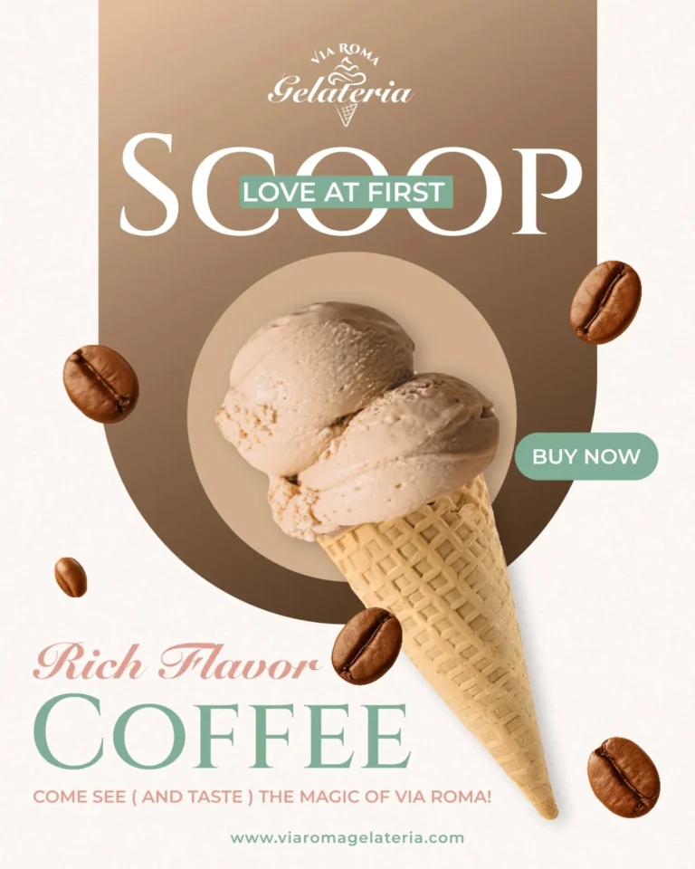 Instagram post from viaromagelateriaofficial. This post is in position 0.