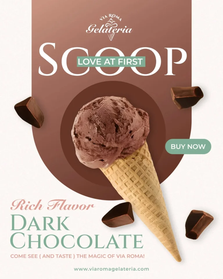 Instagram post from viaromagelateriaofficial. This post is in position 3.