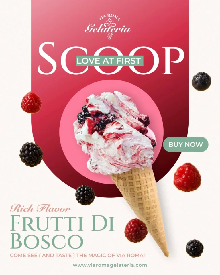 Instagram post from viaromagelateriaofficial. This post is in position 3.