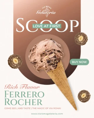 Instagram post from viaromagelateriaofficial. This post is in position 4.